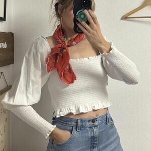 Hill House Home Women's White Blouse